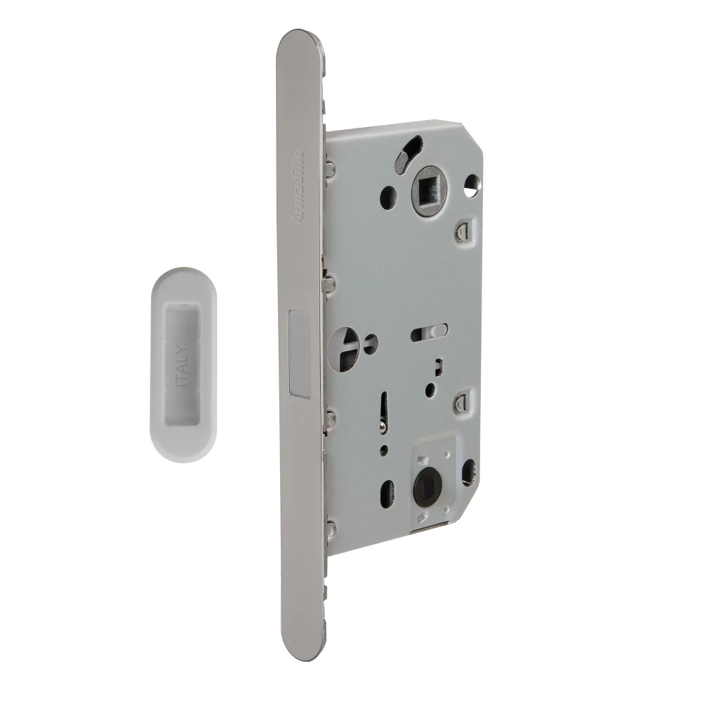 Фото Магнитная защелка WC с ответной планкой GRAVITY.PRO G01.196.50.96 MWSC итальянский тисненый