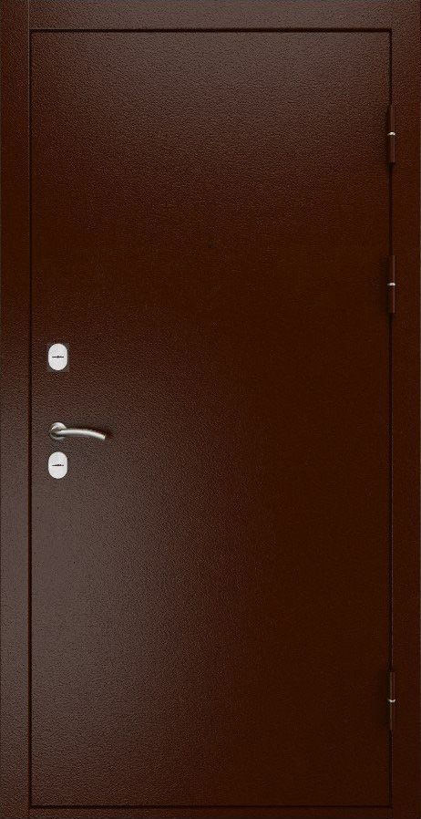 Входная дверь ДвериПРО L Термо Лаура (16мм, анегри 74) DPRO195983 внешняя сторона